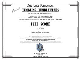 Jazz Lines Publications Tumbling Tumbleweeds Presents Recorded by the Phil Norman Tentet