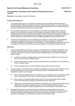 Report to the Future Melbourne Committee Agenda Item 6.4