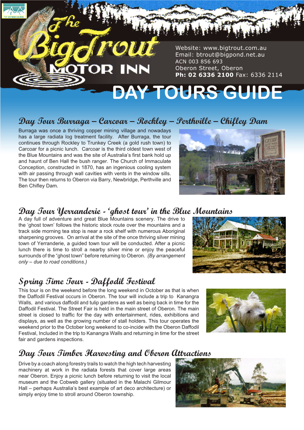 Day Tours Guide