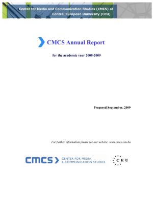 Annual Report, 2008-9