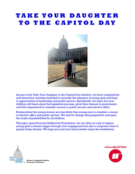 Take Your Daughter to the Capitol Day