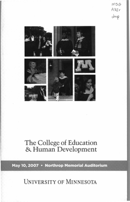 The College of Education & Human Development