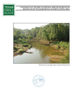 Ecologically Significant River & Stream Segments Of
