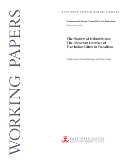 The Periurban Interface of Five Indian Cities in Transition