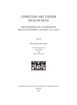 Christian Art Under Muslim Rule