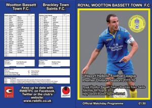 Wootton Bassett Town F.C. Brackley Town Saints F.C. ROYAL