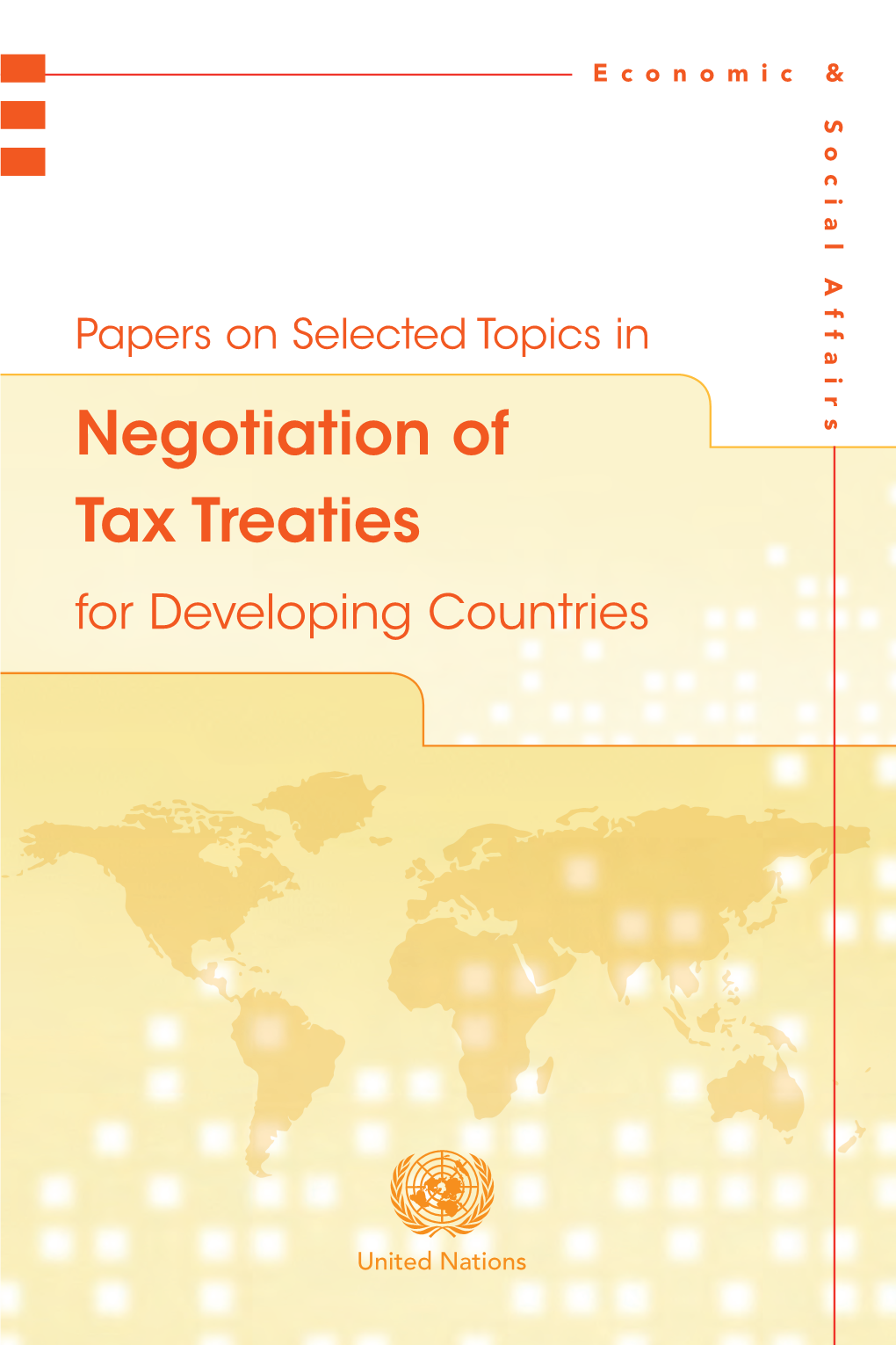 Negotiation of Tax Treaties