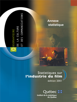 Statistiques Sur L'industrie Du Film Édition 2001 Annexe