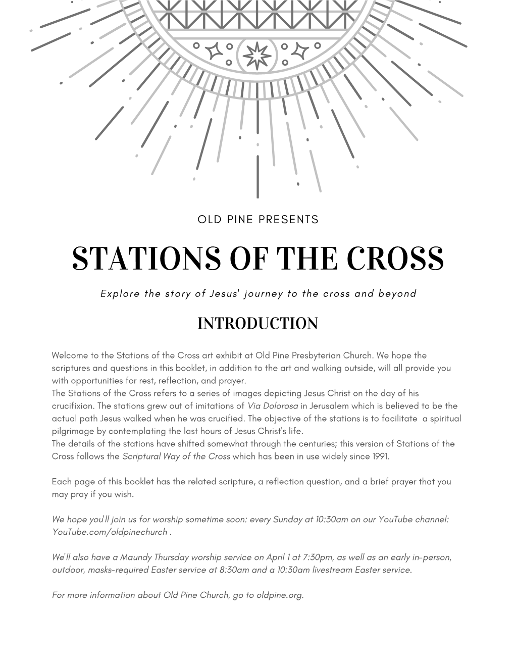 STATIONS of the CROSS Explore the Story of Jesus' Journey to the Cross and Beyond