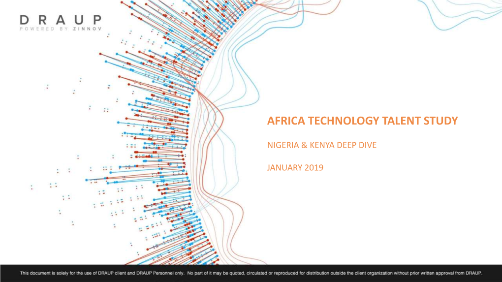 Africa Technology Talent Study