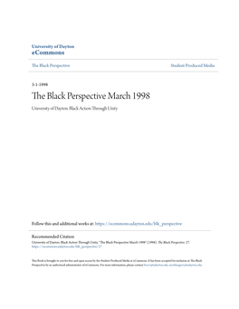 The Black Perspective March 1998