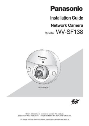 Installation Guide Network Camera