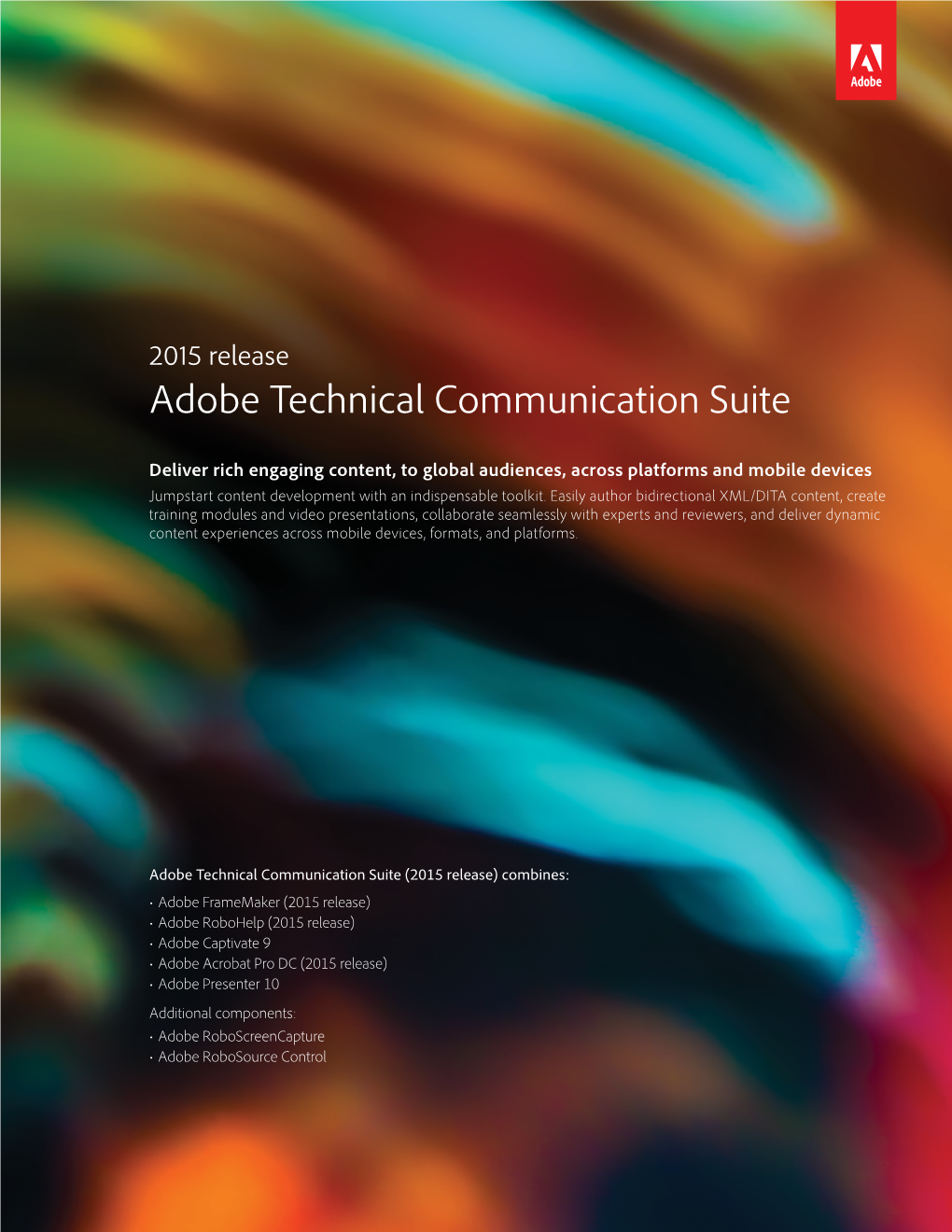 2015 Release Adobe Technical Communication Suite