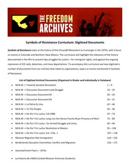 Supplemental Digitized Documents