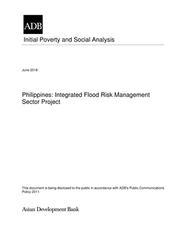 Integrated Flood Risk Management Sector Project