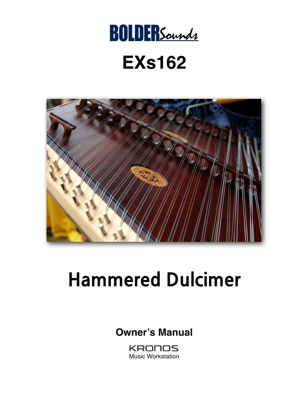 Exs162 Hammered Dulcimer Manual