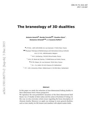 The Braneology of 3D Dualities
