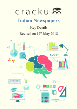 Indian Newspapers Key Details Revised on 17Th May 2018