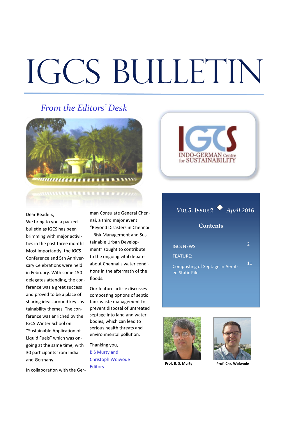 Igcs Bulletin