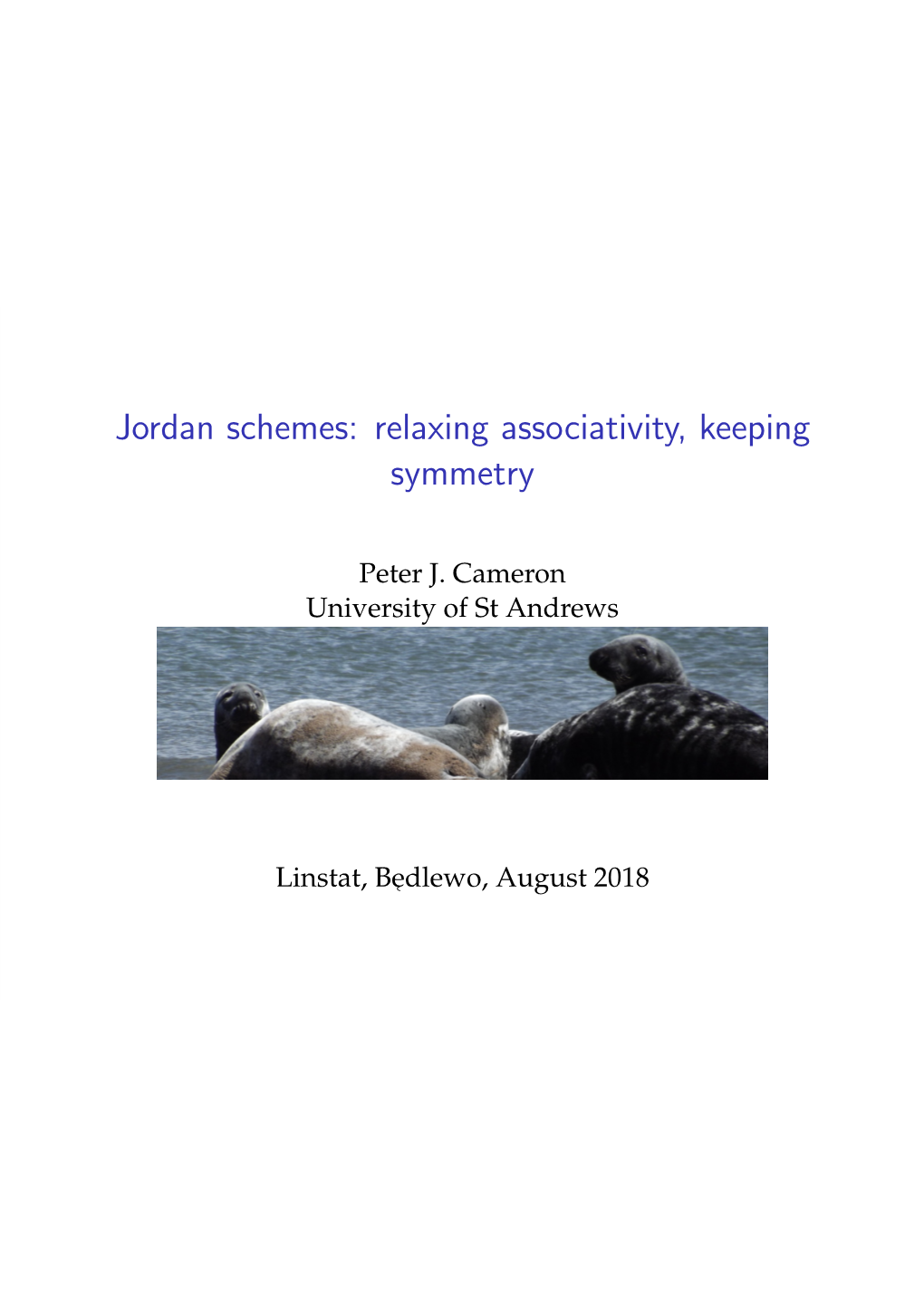 Jordan Schemes: Relaxing Associativity, Keeping Symmetry