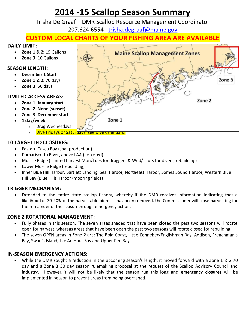 Custom Local Charts of Your Fishing Area Are Available