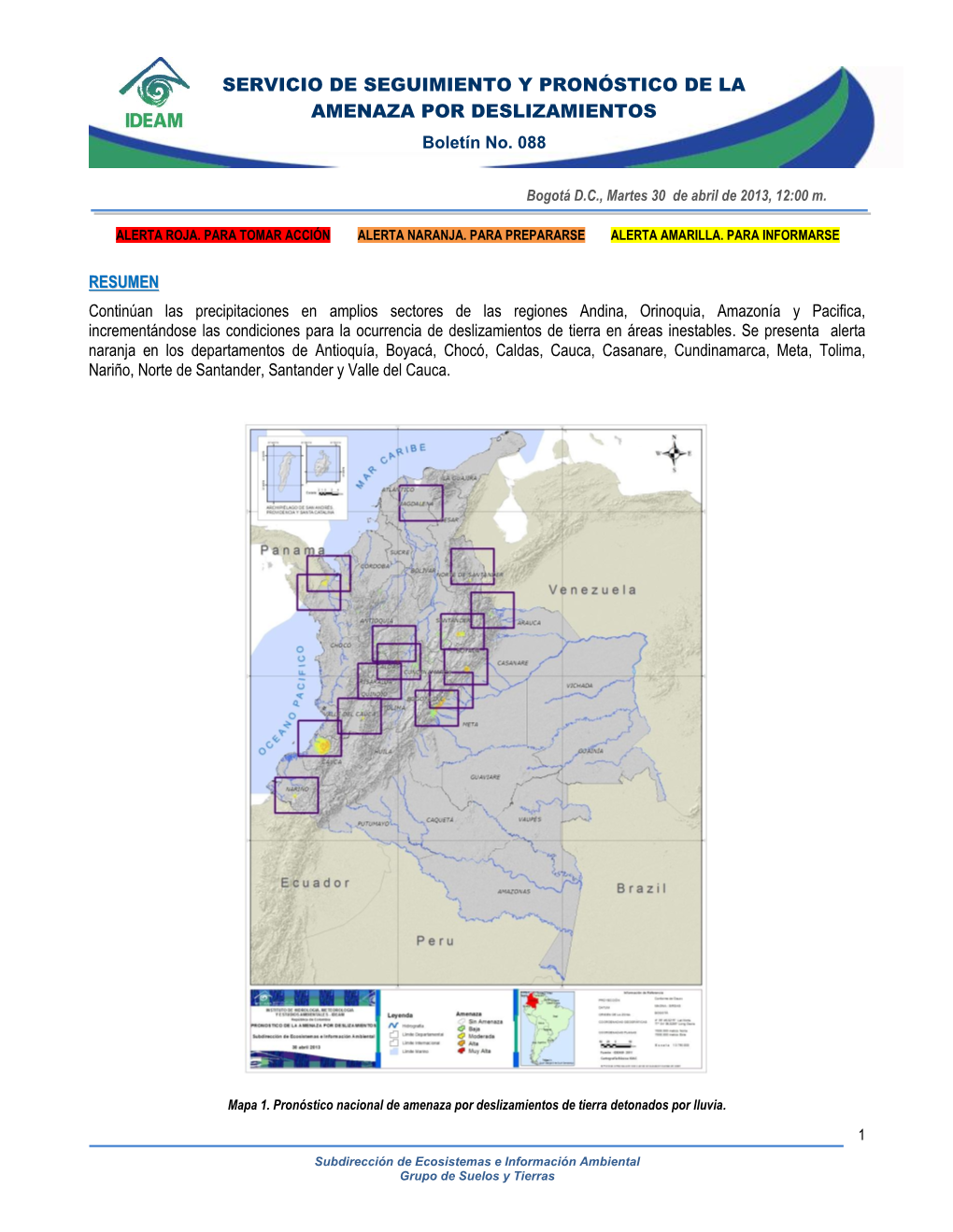 Servicio De Vigilancia Y Pronóstico De La