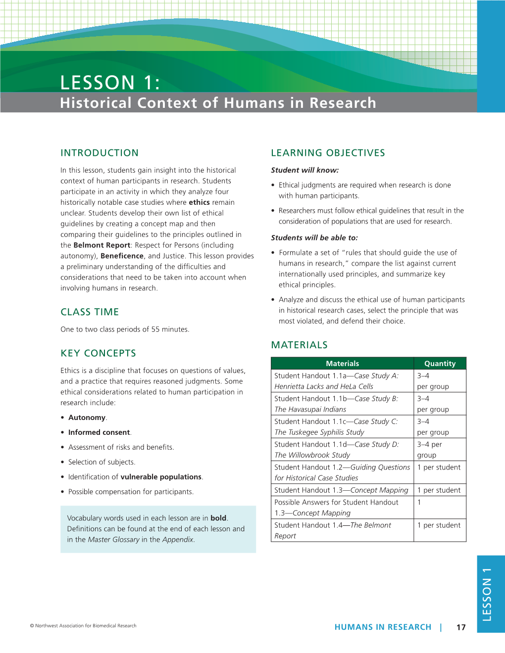 The Tuskegee Syphilis Study Per Group • Assessment of Risks and Benefits