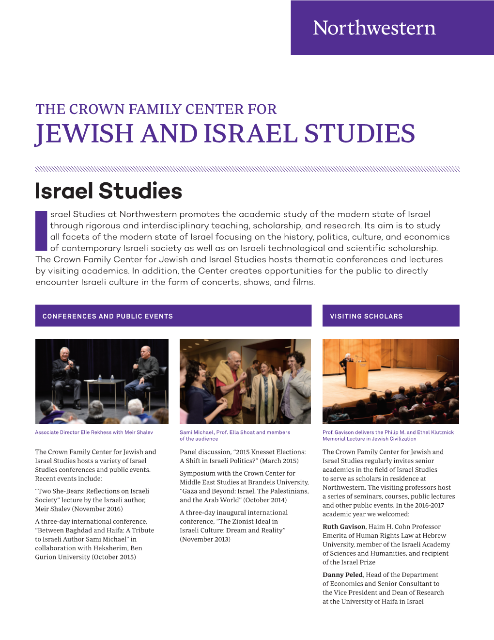 Jewish and Israel Studies