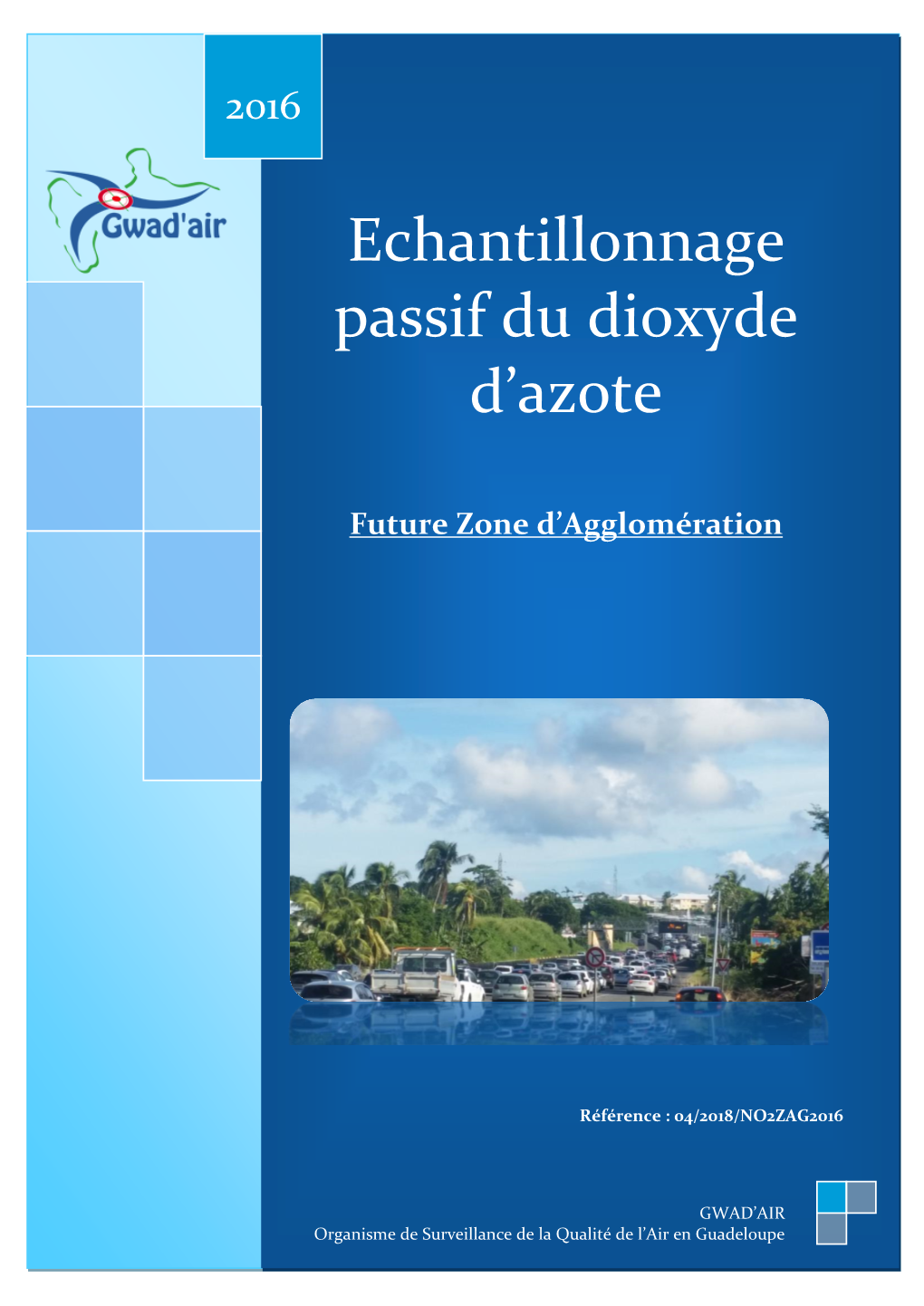 Echantillonnage Passif Du Dioxyde D'azote Au Sein De La Zone D