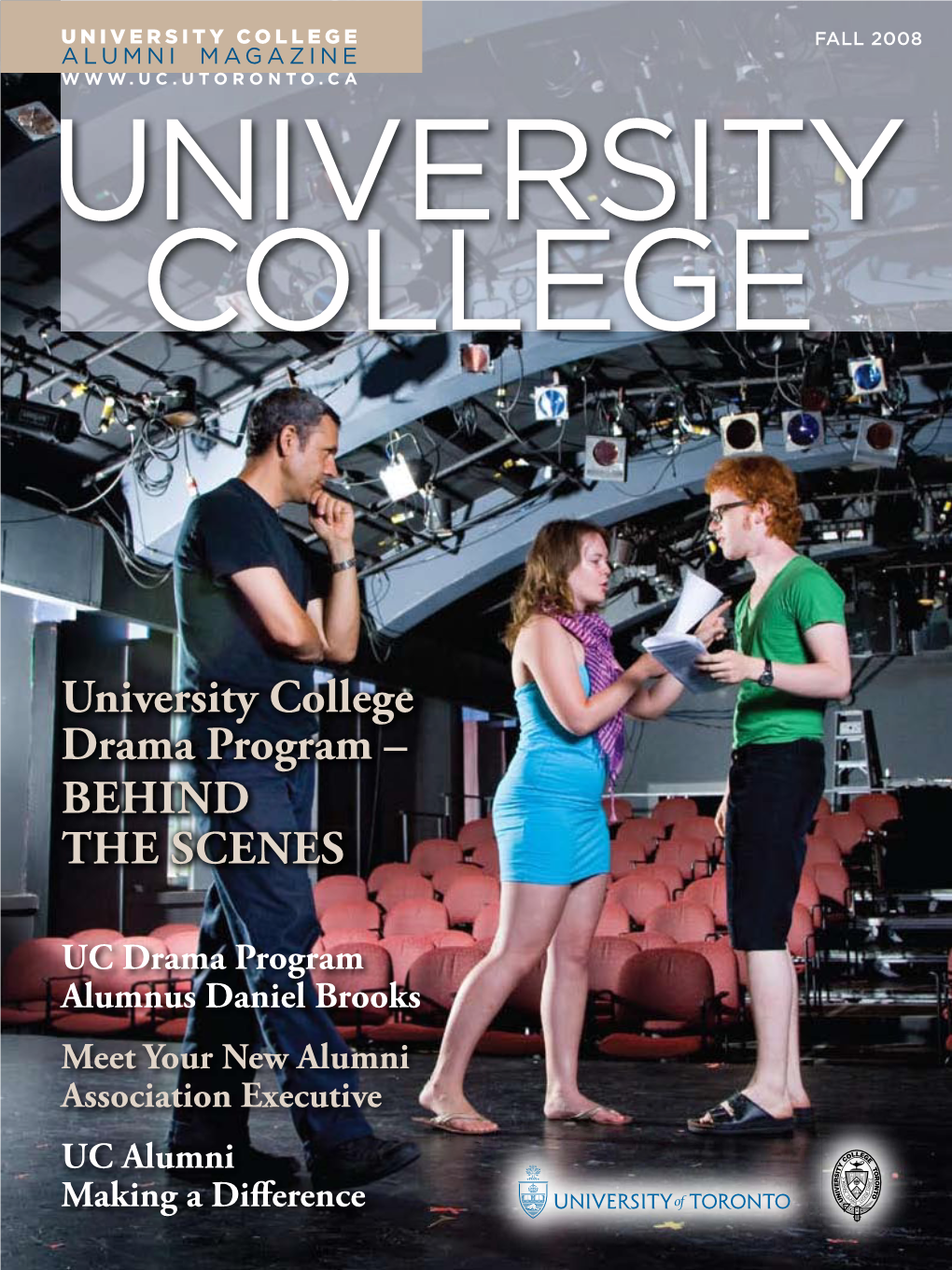 University College Drama Program – Behind the Scenes
