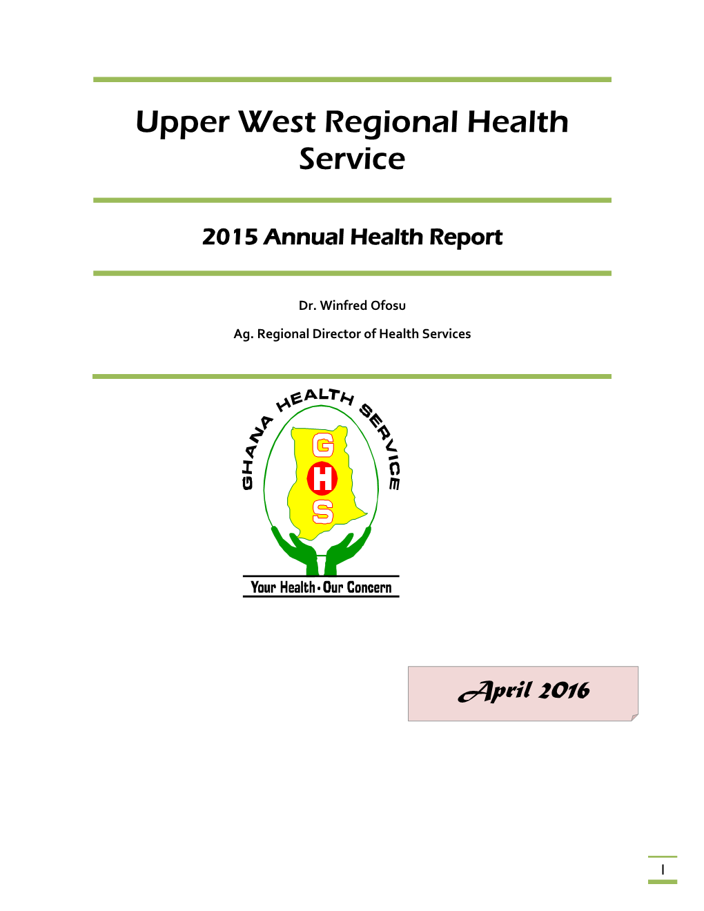 Upper West Regional Health Service