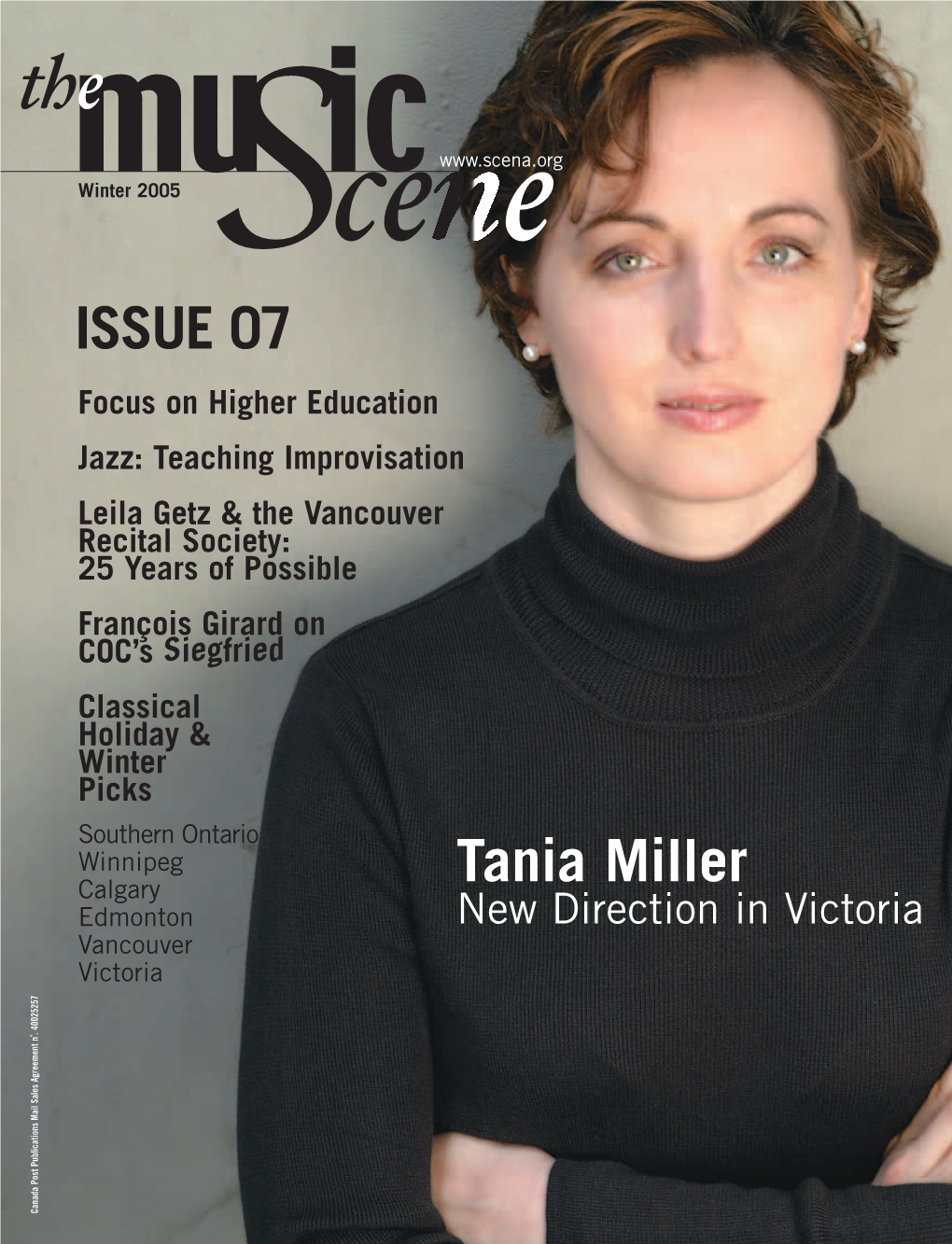 The Music Scene Winter 2005 Issue