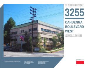 Cahuenga Boulevard West Los Angeles, Ca 90068