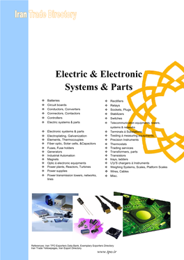 Electric & Electronic Systems & Parts