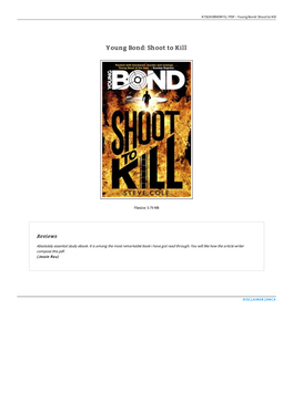 Read Doc \\ Young Bond: Shoot to Kill