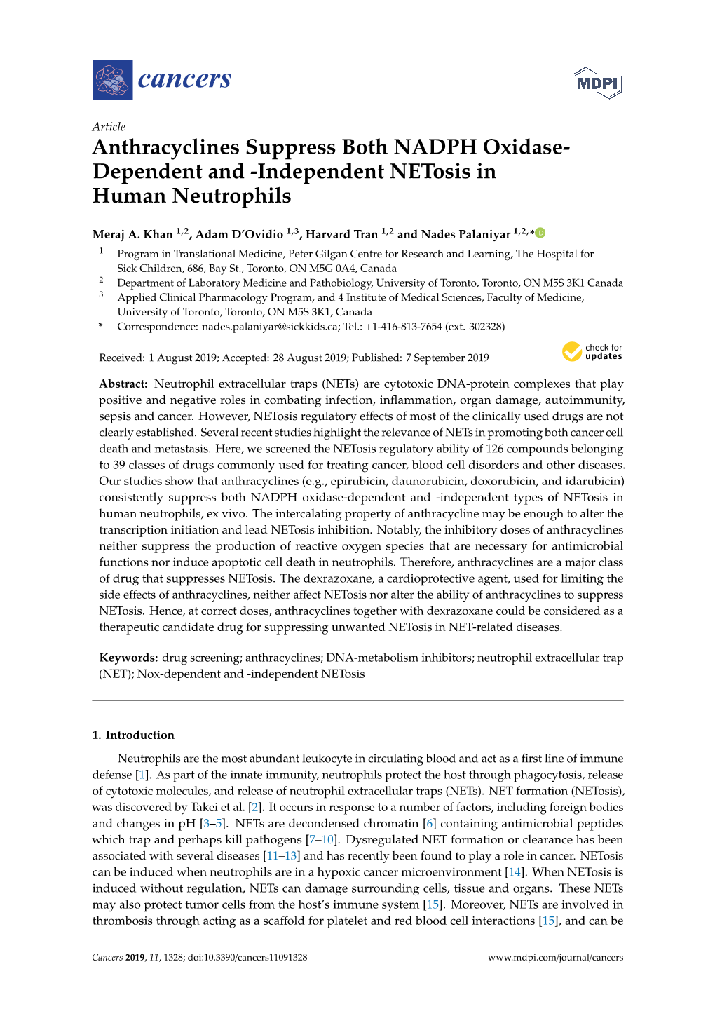 Dependent and -Independent Netosis in Human Neutrophils