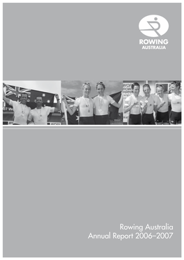 Rowing Australia Annual Report 2006–2007