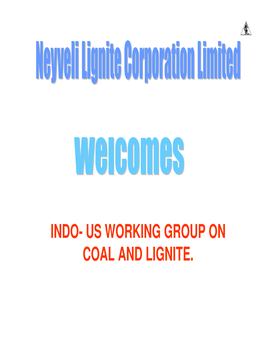 Neyveli Lignite Corporation Limited Presentation