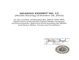 Merits Hearing of October 28, 2015