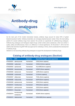 Antibody-Drug Analogues