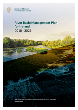 River Basin Management Plan for Ireland 2018 - 2021