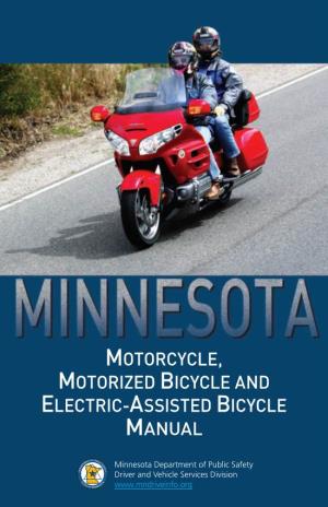 Motorcycle, Motorized Bicycle and Electric-Assisted Bicycle Manual