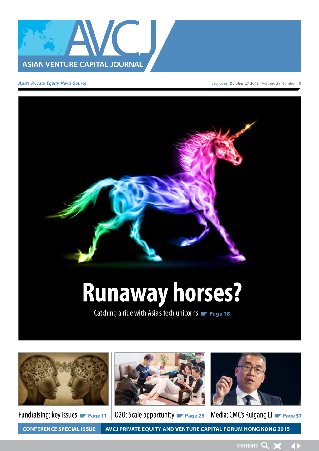 Runaway Horses? Catching a Ride with Asia’S Tech Unicorns Page 18