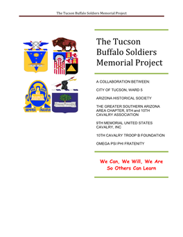 The Tucson Buffalo Soldiers Memorial Project