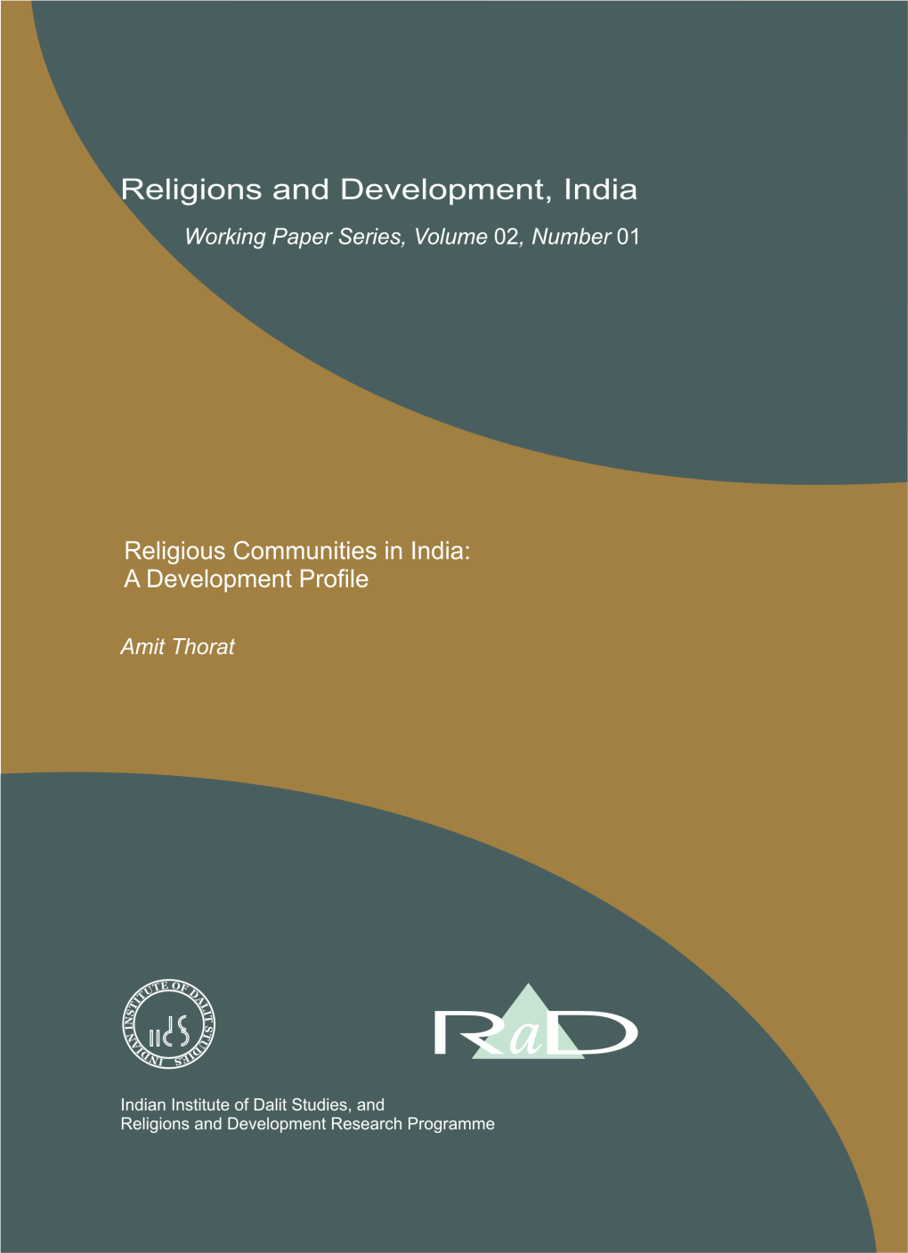 Religious Communities in India: a Development Profile