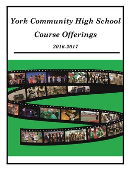 York Community High School Course Offerings