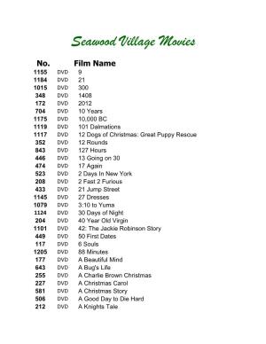 Seawood Village Movies