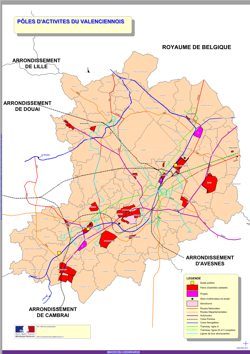 Pôles D'activites Du Valenciennois