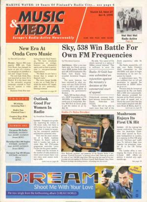 Own FM Frequencies by Howell Lewellyn Keting Director Rail]