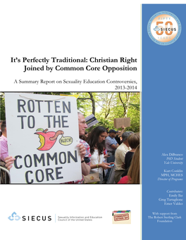 Christian Right Joined by Common Core Opposition
